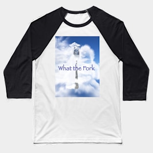 Oregon's Majestic Fork: A 'What the Fork' Adventure in Apparel and Accessories Baseball T-Shirt